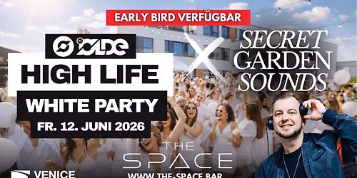 White Party - HIGH LIFE by DJ OLDE in Hassloch - THE SPACE Secret Garden