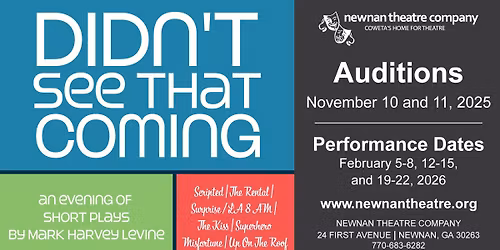 Auditions: Didn't See That Coming by Mark Harvey Levine