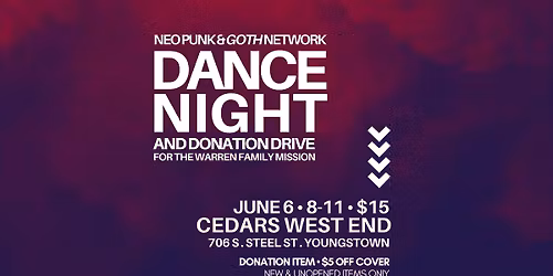 Goth Dance Night & Donation Drive
