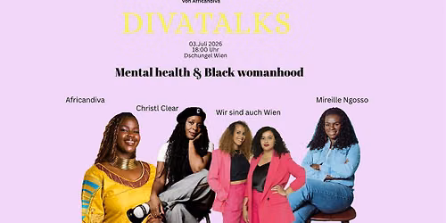 Divatalks - Mental health & Black womanhood