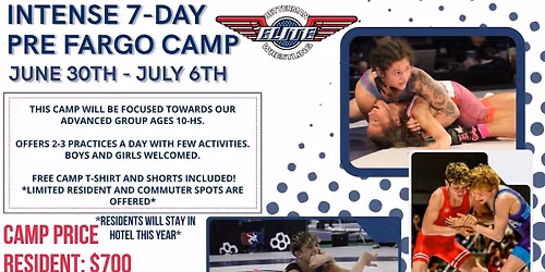 Pre Fargo Camp