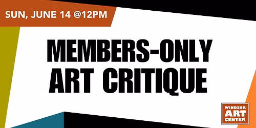 Members-Only Art Critique