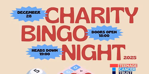 Bingo Night for Teenage Cancer Trust