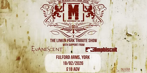 METEORA (THE LINKIN PARK TRIBUTE SHOW W\/ LIMP BISCUIT + EVANESCENT