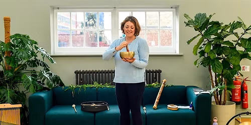 Relaxing Sound bath for young people and their parent \/ carer