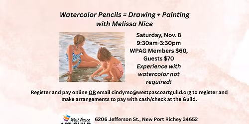 Watercolor Pencils = Drawing + Painting