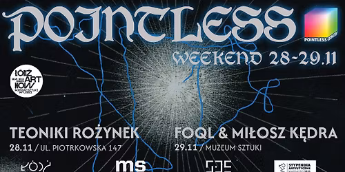 Weekend premier Pointless Geometry