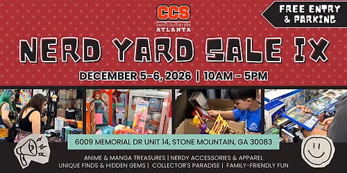 Nerd Yard Sale IX