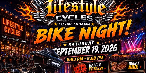 Lifestyle Cycles Bike Night