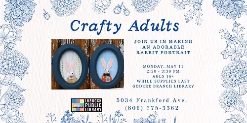 Rabbit Portraits at Godeke Branch Library