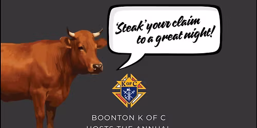 Boonton KOC Beefsteak Dinner