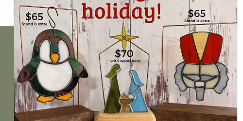 Holiday Stained Glass @ The Cracked Pot Studio 11\/20