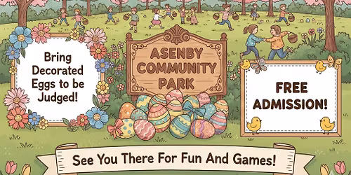 Easter in Asenby Community park 