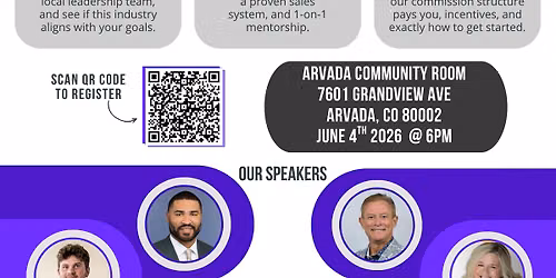 Life Insurance Career Overview & Networking Event! (Denver,CO)