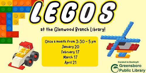 LEGO's at the Glenwood Branch!