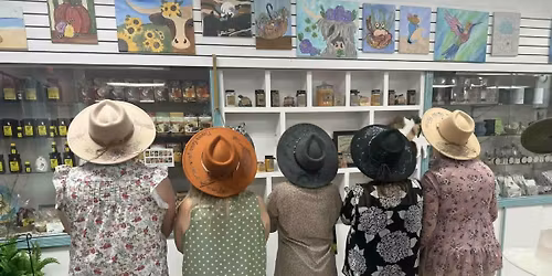 Hat Burning Stencil Class