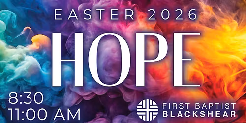 Easter at First Baptist Blackshear