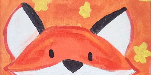 Creative Canvas for Kids - Whimsical Fox