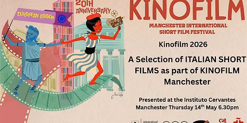 KINOFILM 2026: ITALIAN SHORTS Programme  (Cert 15)