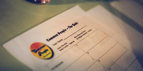 Tunnel Pub Quiz by Common People #95