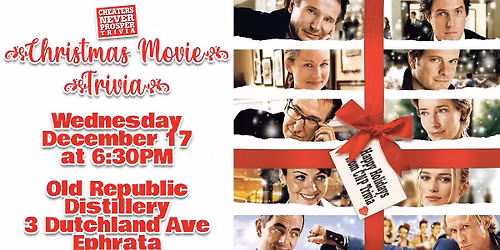 Christmas Movie Trivia at Old Republic Distillery - Ephrata