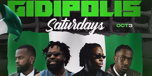 SINCE 1960 GIDIPOLIS SATURDAYS NAIJA INDEPENDENCE EDITION