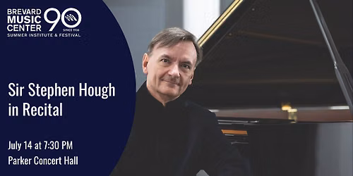 Sir Stephen Hough in Recital