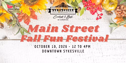 Sykesville Fall Fun Festival