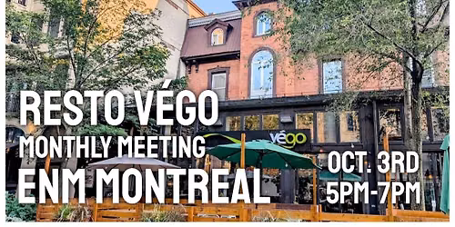 ENM Montreal Discussion Group - October 2026