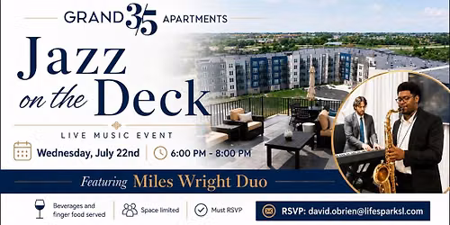 Jazz on the Deck at Grand35