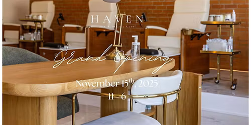 Haven Spa & Social Muskoka - Grand Opening