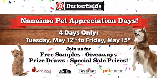 Nanaimo Pet Appreciation Days!