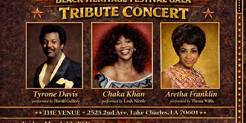 Black Heritage Festival Gala - (Tribute Concert)