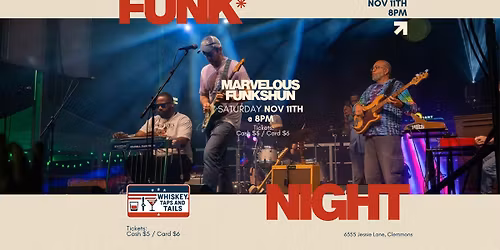 Marvelous Funkshun - Funk, Jam and Rock - Don't Miss It