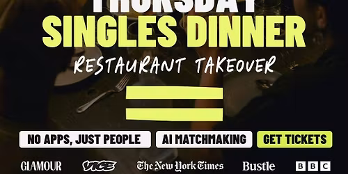 Wednesday | Singles Dinner [35-50] | Marla Singer | Hobart