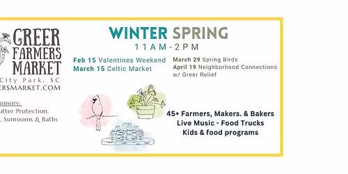 Greer Farmers Market (Winter-Spring)