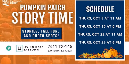 Pumpkin Patch Story Time