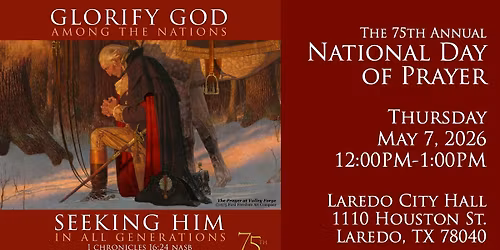National Day of Prayer 2026 - Laredo, Texas
