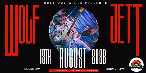 Wolf Jett Live at Rustique Wines