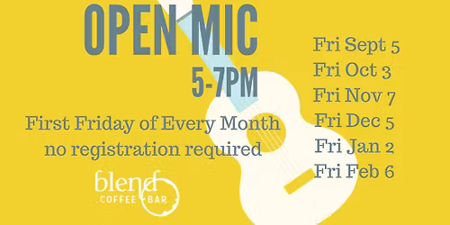Open Mic at Blend