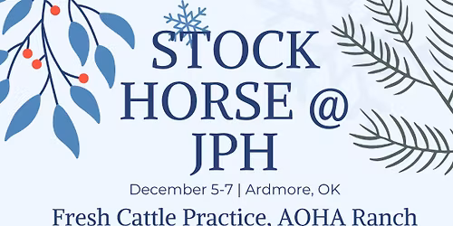 December Stock Horse @ JPH