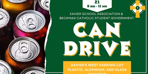 XSA\/Beckman Catholic Can Drive