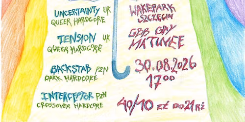 30.08 - UNCERTAINTY (UK) + TENSION (UK) + BACKSTAB + INTERCEPTOR