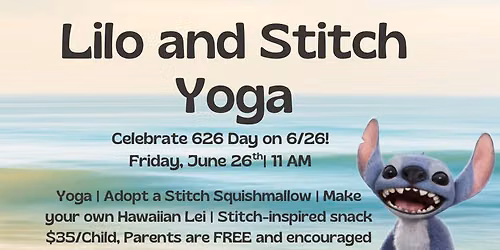 Lilo and Stitch Yoga