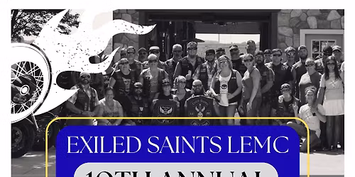 Exiled Saints 10th Annual Charity Ride