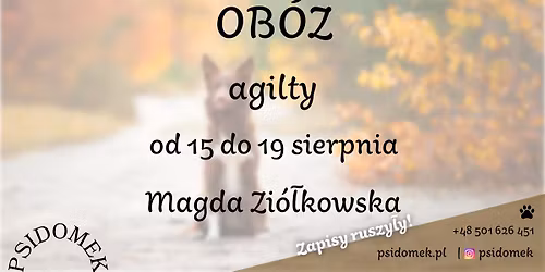 Agility z Magd\u0105 Zi\u00f3\u0142kowsk\u0105