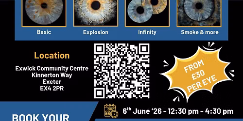 Exeter, Devon, Iris Eye Photography Pop-Up