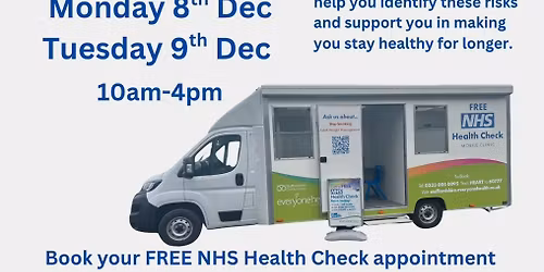 FREE NHS HEALTH CHECKS STONYDELPH