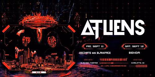 ATLIENS l September 11 + 12 l Blackbox CLT