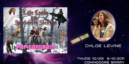 POP CONTRA: Chloe Levine calling with Catie Combs & the Spootiskerry Skeletons!